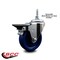 Service Caster 4 Inch Solid Polyurethane 38 Inch Threaded Stem Caster with Brake SCC-TS20S414-SPUS-PLB-381615 - alternate 3